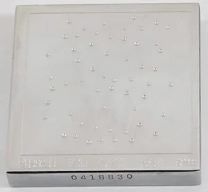 Hardness Test Blocks, Rockwell Hardness Test Blocks, NIST Certified Hardness Test Blocks, HRB Rockwell Hardness Test Blocks, Rockwell B Test Blocks, HRB
